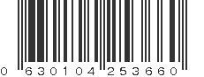 UPC 630104253660