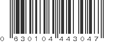 UPC 630104443047