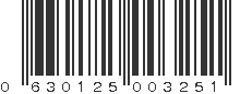 UPC 630125003251