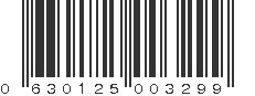 UPC 630125003299