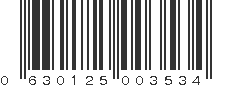 UPC 630125003534