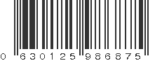 UPC 630125986875