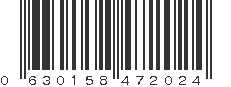 UPC 630158472024