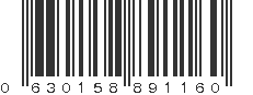 UPC 630158891160