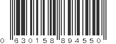 UPC 630158894550