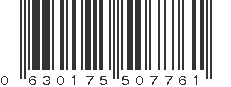 UPC 630175507761