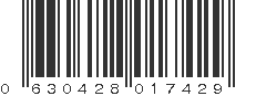 UPC 630428017429