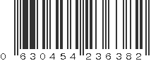 UPC 630454236382