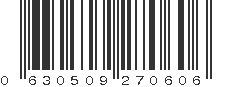 UPC 630509270606