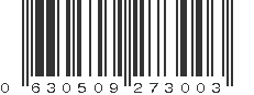 UPC 630509273003