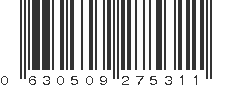 UPC 630509275311