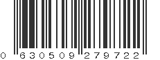 UPC 630509279722