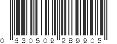 UPC 630509289905