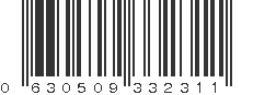 UPC 630509332311