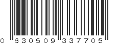 UPC 630509337705