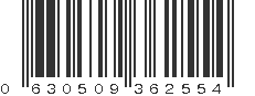 UPC 630509362554