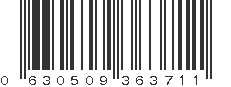 UPC 630509363711