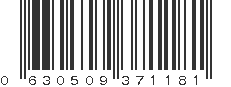 UPC 630509371181