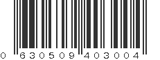 UPC 630509403004