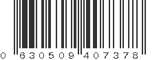 UPC 630509407378