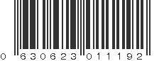 UPC 630623011192