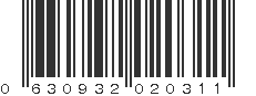 UPC 630932020311