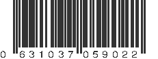 UPC 631037059022