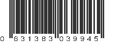 UPC 631383039945