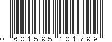 UPC 631595101799