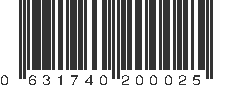 UPC 631740200025