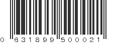 UPC 631899500021