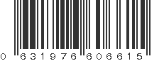 UPC 631976606615