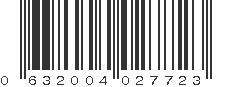 UPC 632004027723