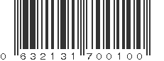 UPC 632131700100