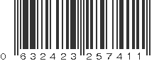 UPC 632423257411