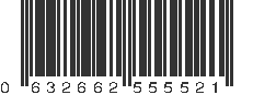 UPC 632662555521