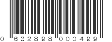 UPC 632898000499