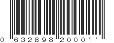 UPC 632898200011