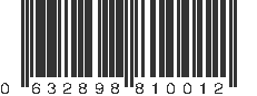 UPC 632898810012