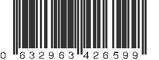 UPC 632963426599