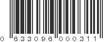 UPC 633096000311