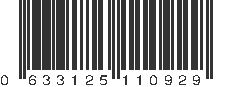 UPC 633125110929