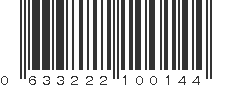 UPC 633222100144