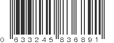 UPC 633245836891