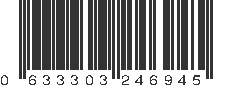 UPC 633303246945