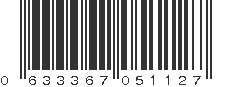 UPC 633367051127