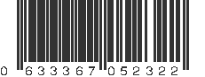 UPC 633367052322