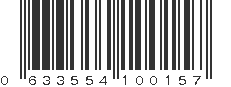 UPC 633554100157