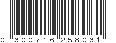 UPC 633716258061