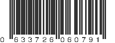 UPC 633726060791